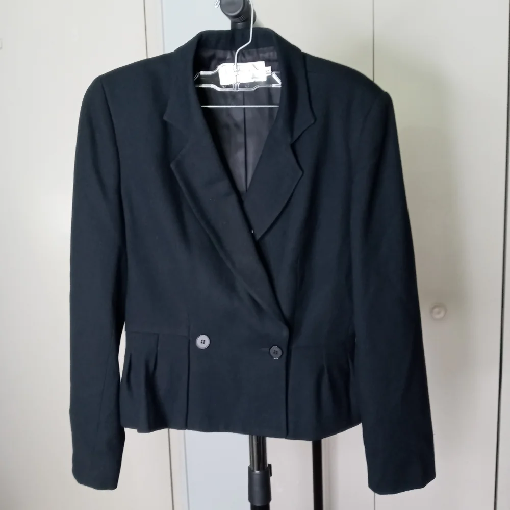 Christian Dior Black Blazer, sz 6